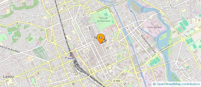 localisation de l'entreprise MADAME EDITH NOIRTIN  NANCY