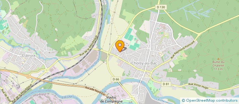 localisation de l'entreprise MADAME EDITH NYFFELS  CHOISY-AU-BAC