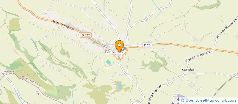 localisation de l'entreprise MADAME EDITH PECHAYRE  REVEL