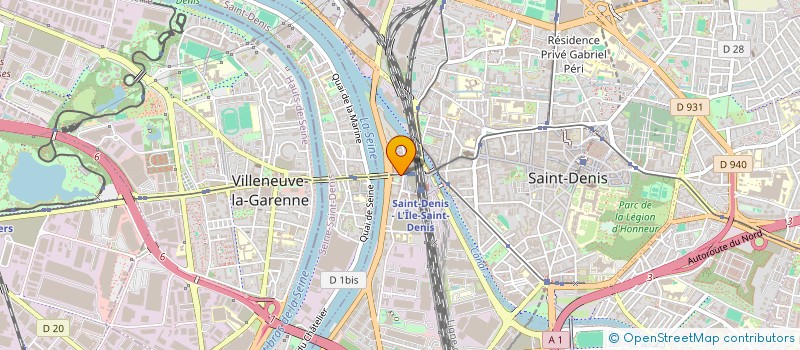 localisation de l'entreprise MADAME EDITH PETER AIFUWA  SAINT-DENIS