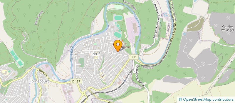 localisation de l'entreprise MADAME EDITH PEYAUD  JUF