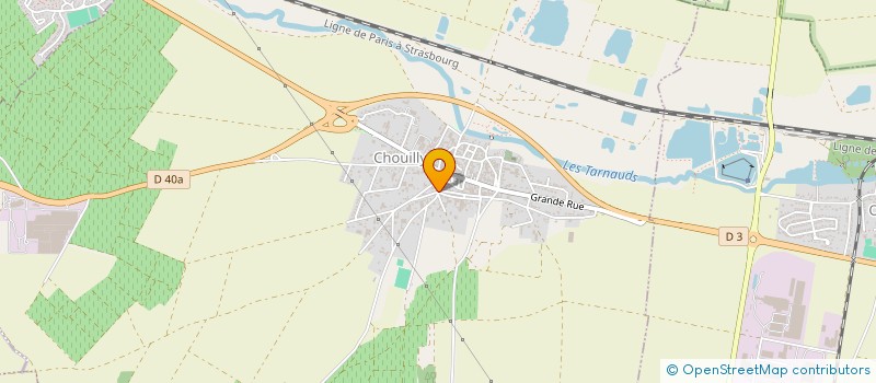 localisation de l'entreprise MADAME EDITH PINSON  MOSLINS