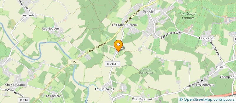 localisation de l'entreprise MADAME EDITH PIVAIN  PESSINES