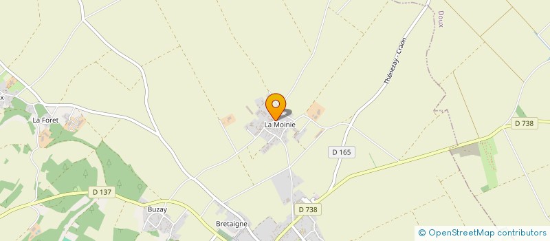 localisation de l'entreprise MADAME EDITH REVAULT  THENEZAY