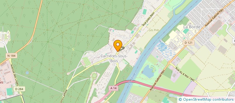 localisation de l'entreprise MADAME EDITH RICHARD  LE MESNIL-LE-ROI