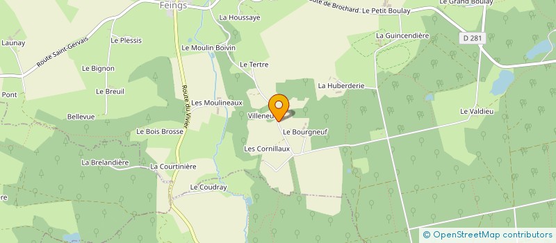 localisation de l'entreprise MADAME EDITH RISTERUCCI à FEINGS