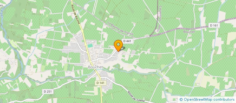 localisation de l'entreprise MADAME EDITH ROCHE  BOUCHET