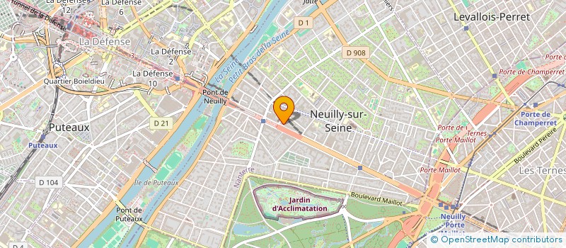 localisation de l'entreprise MADAME EDITH SABA  NEUILLY-SUR-SEINE