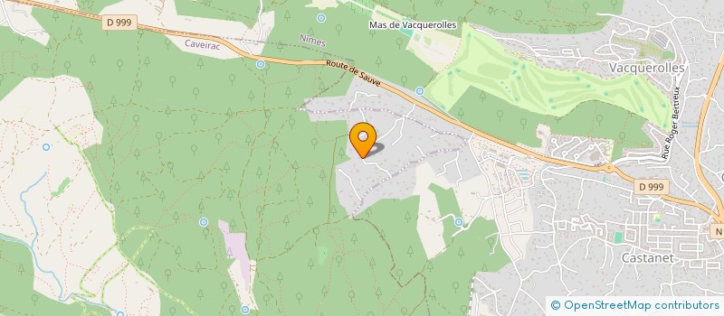 localisation de l'entreprise MADAME EDITH SABATIER  CAVEIRAC