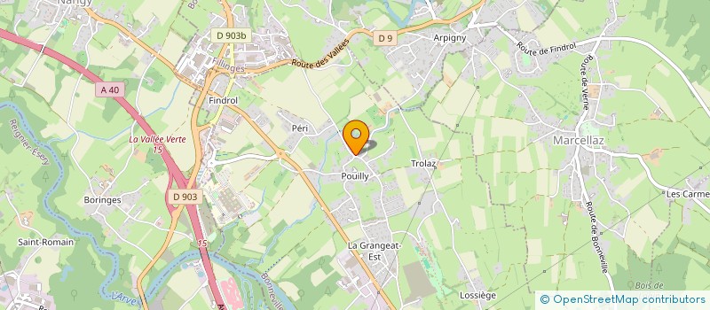 localisation de l'entreprise MADAME EDITH SENN à CONTAMINE-SUR-ARVE
