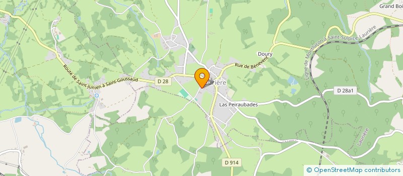 localisation de l'entreprise MADAME EDITH SERPIER à JABREILLES-LES-BORDES