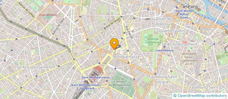 localisation de l'entreprise MADAME EDITH STEINER à PARIS