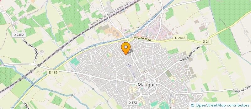 localisation de l'entreprise MADAME EDITH SZABO  MAUGUIO