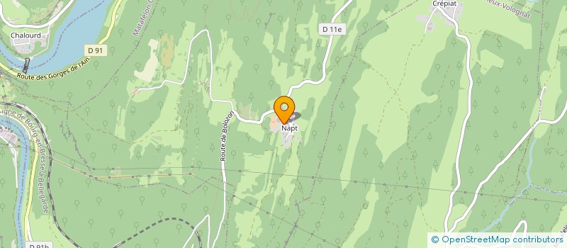 localisation de l'entreprise MADAME EDITH THEOLEYRE  SONTHONNAX-LA-MONTAGNE