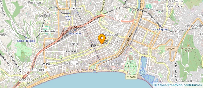 localisation de l'entreprise MADAME EDITH TOLEDANO  NICE