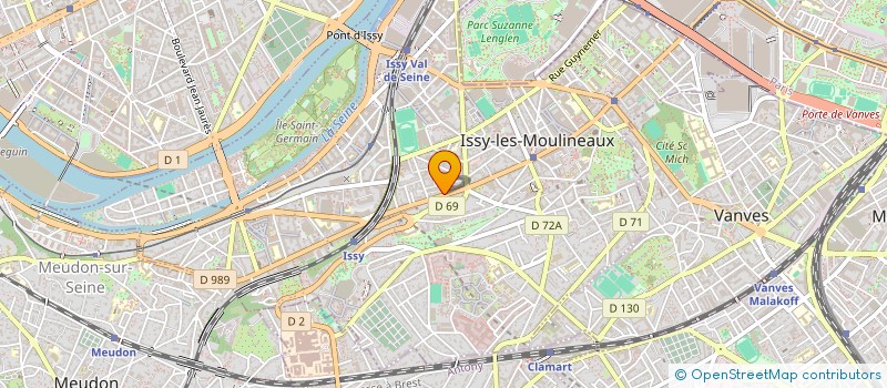localisation de l'entreprise MADAME EDITH TRICHEUX à ISSY-LES-MOULINEAUX