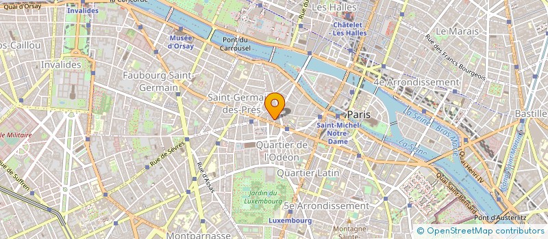 localisation de l'entreprise MADAME EDITH TRIGANO  PARIS