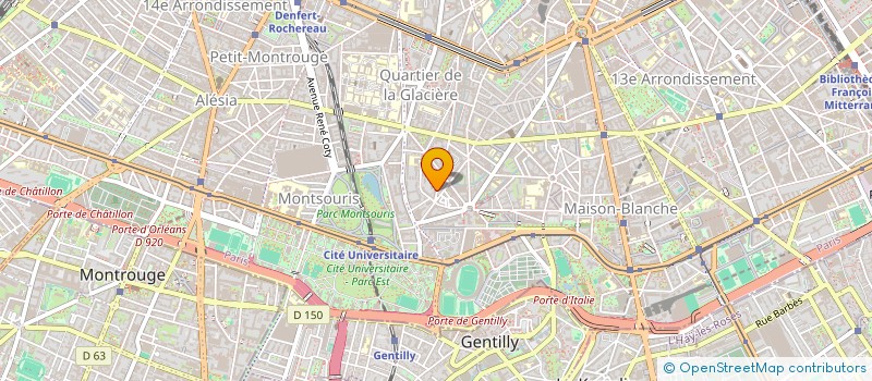 localisation de l'entreprise MADAME EDITH VACHER  PARIS