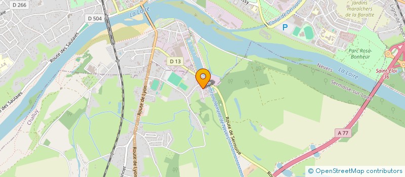 localisation de l'entreprise MADAME EDITH VANDENBERGHE  SERMOISE-SUR-LOIRE