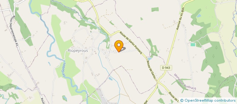 localisation de l'entreprise MADAME EDITH VILLEROUGE  RIUPEYROUS