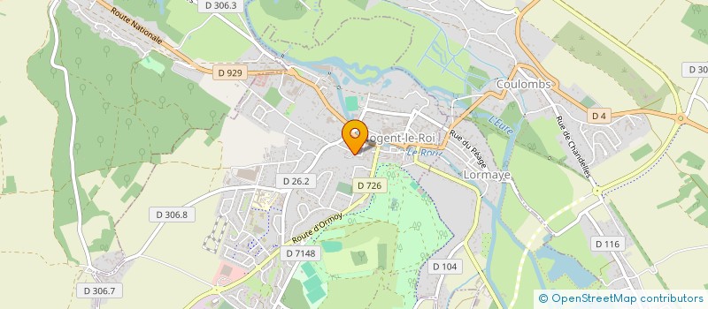 localisation de l'entreprise MADAME EDITHE DUCHENE à NOGENT-LE-ROI