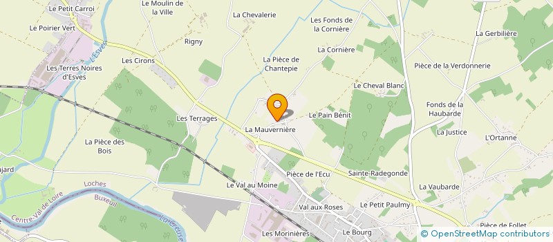 localisation de l'entreprise MADAME EDITHE JANVIER à DESCARTES