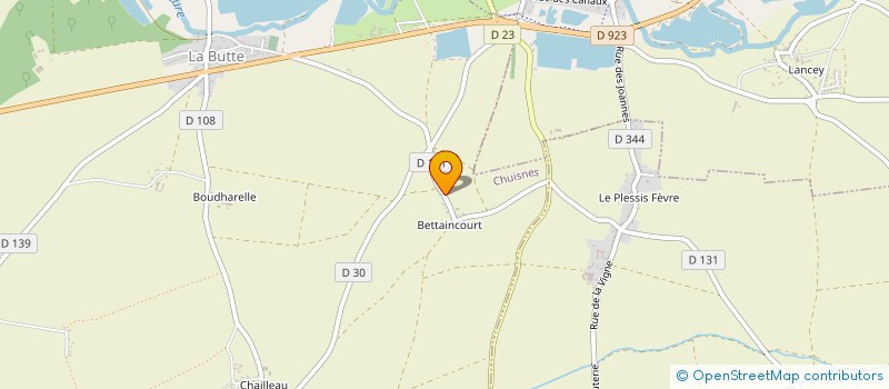 localisation de l'entreprise MADAME EDLINE MILCENT à CHUISNES