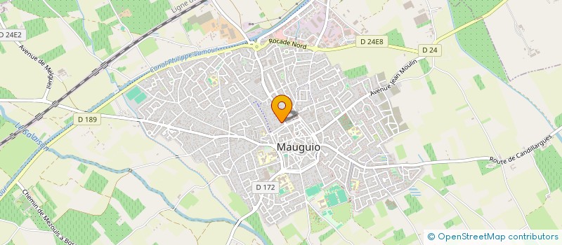 localisation de l'entreprise MADAME EDMEE BOISSIER  MAUGUIO