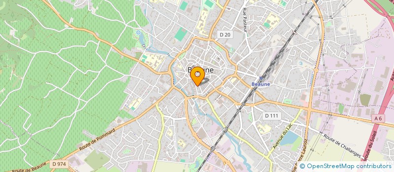 localisation de l'entreprise MADAME EDMEE BOUTELOUP à BEAUNE