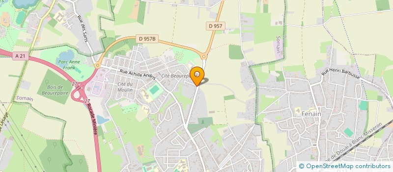 localisation de l'entreprise MADAME EDMEE BRASSEUR  SOMAIN