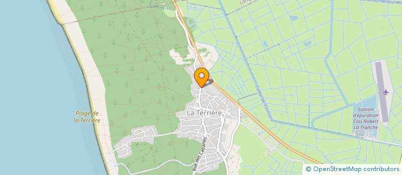 localisation de l'entreprise MADAME EDMEE CHAILLOT  LA TRANCHE-SUR-MER