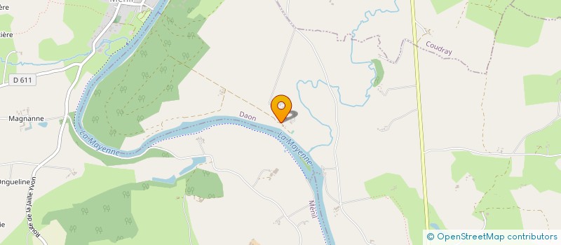 localisation de l'entreprise MADAME EDMEE GODIVIER  DAON