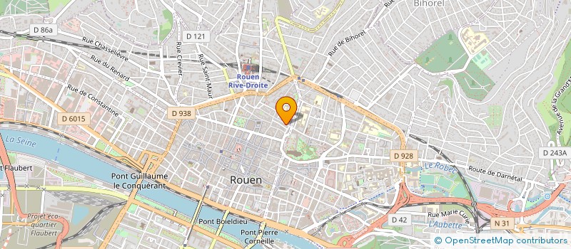 localisation de l'entreprise MADAME EDMEE NOBLET à ROUEN