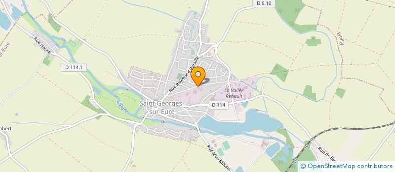 localisation de l'entreprise MADAME EDMONDE BOSSARD à SAINT-GEORGES-SUR-EURE