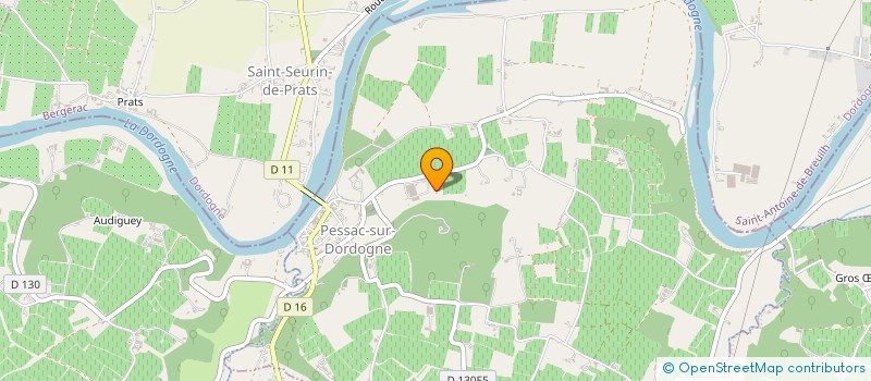 localisation de l'entreprise MADAME EDMONDE BOZILE  PESSAC-SUR-DORDOGNE