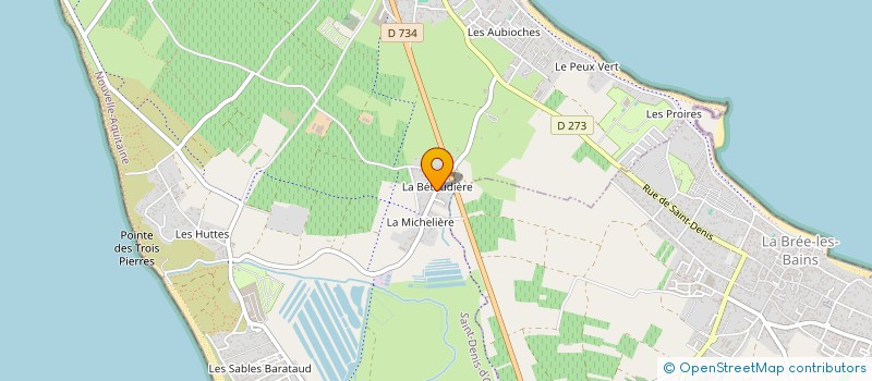 localisation de l'entreprise MADAME EDMONDE CAILLOT  SAINT-DENIS-D'OLERON