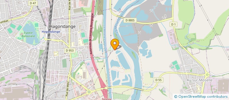 localisation de l'entreprise MADAME EDMONDE FISCHER  AY-SUR-MOSELLE