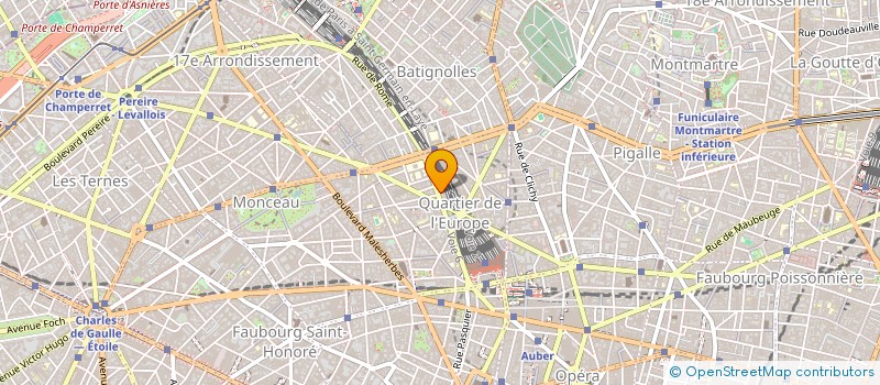 localisation de l'entreprise MADAME EDMONDE TREILLARD à PARIS