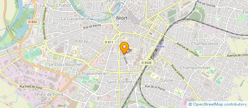 localisation de l'entreprise MADAME EDMONDE TRULIN à NIORT