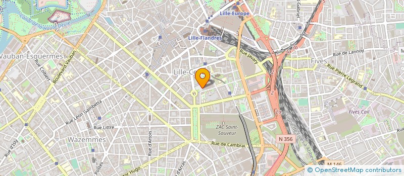 localisation de l'entreprise MADAME EDMONDE VIS à LILLE