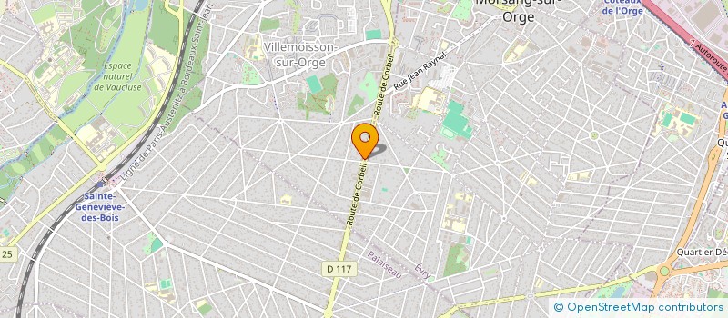 localisation de l'entreprise MADAME EDNA SOFIA SANCHES TAVARES  VILLEMOISSON-SUR-ORGE