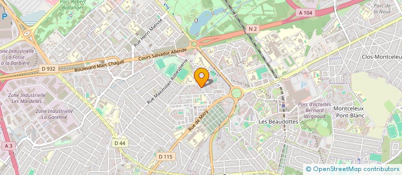 localisation de l'entreprise MADAME EDOINISE CAPABLE à AULNAY-SOUS-BOIS