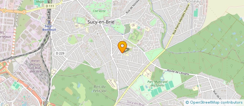 localisation de l'entreprise MADAME EDONA SALIJAJ à SUCY-EN-BRIE