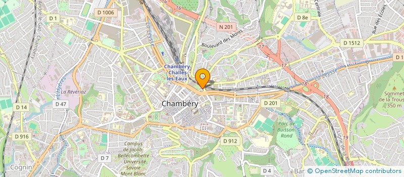 localisation de l'entreprise MADAME EDUINA CLAUDIA EDUINA CLAUDIA OLIVEIRA TETE à CHAMBERY