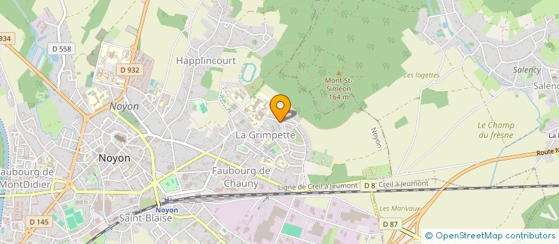 localisation de l'entreprise MADAME EDUWALDA SANTA CRUZ BERREIRA  NOYON