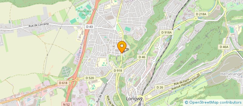 localisation de l'entreprise MADAME EDVIGE SAVI à LONGWY