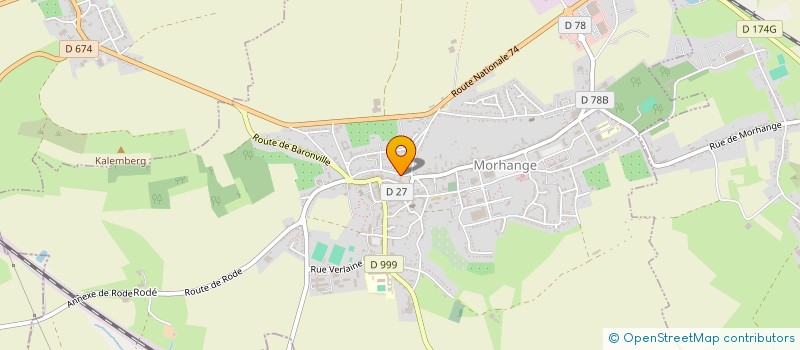 localisation de l'entreprise MADAME EDWARD-JEANNE CERDAN  MORHANGE