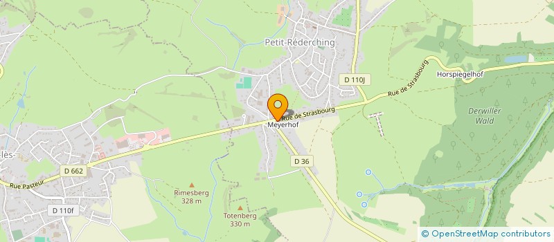 localisation de l'entreprise MADAME EDWIG SCHAMING  PETIT-REDERCHING