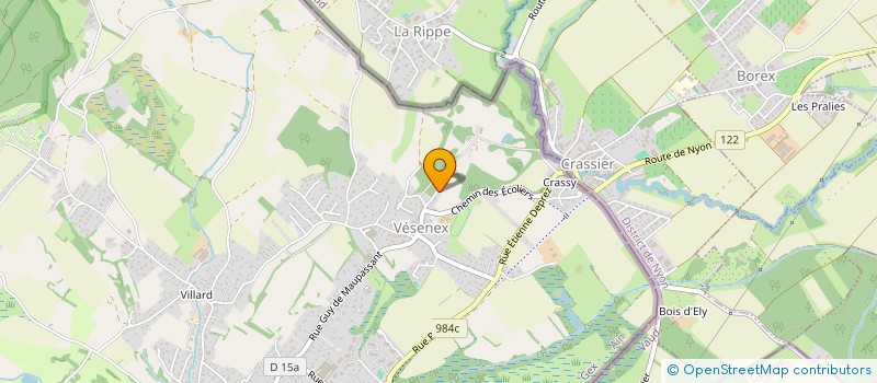 localisation de l'entreprise MADAME EDWIGE ACARIS  DIVONNE-LES-BAINS