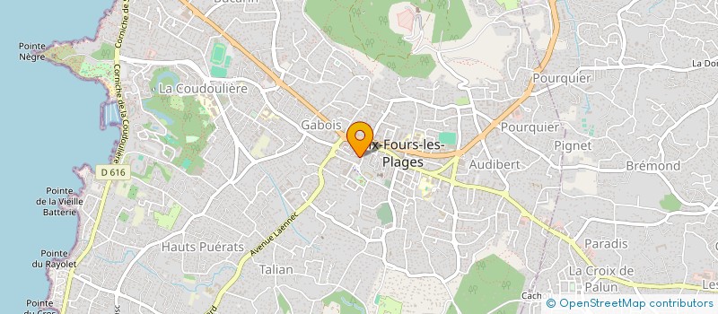 localisation de l'entreprise MADAME EDWIGE ANDRES à SIX-FOURS-LES-PLAGES